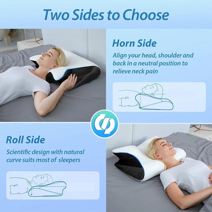 Aeromellow™ Ergonomic Butterfly Cervical Support Pillow