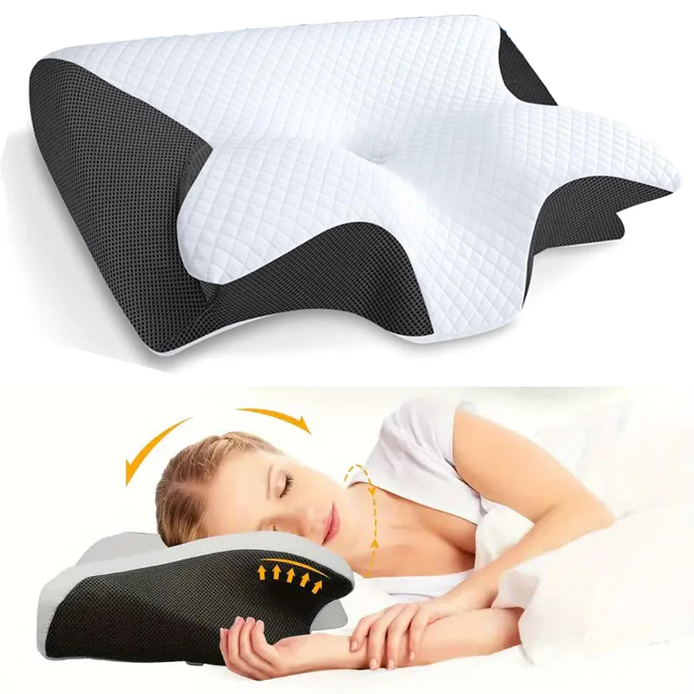 Aeromellow™ Ergonomic Butterfly Cervical Support Pillow